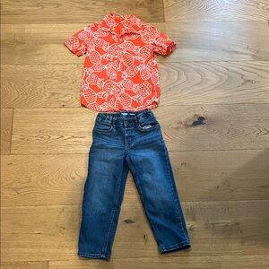 OshKosh B'gosh & Carters Set Sz 5T
